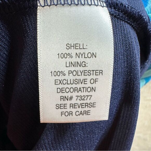 Croft & Barrow Flowy Top Elastic Waist Babydoll Lined Chiffon Plus Sz 3X - Picture 2 of 8